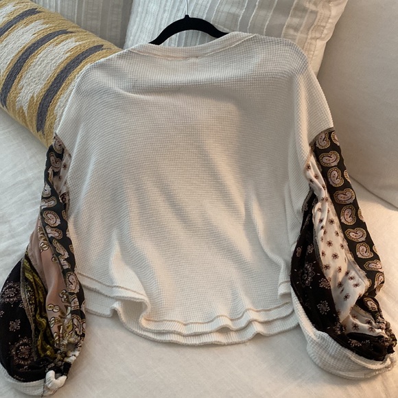 ✨NEW ✨ Free People waffle top - Picture 5 of 5